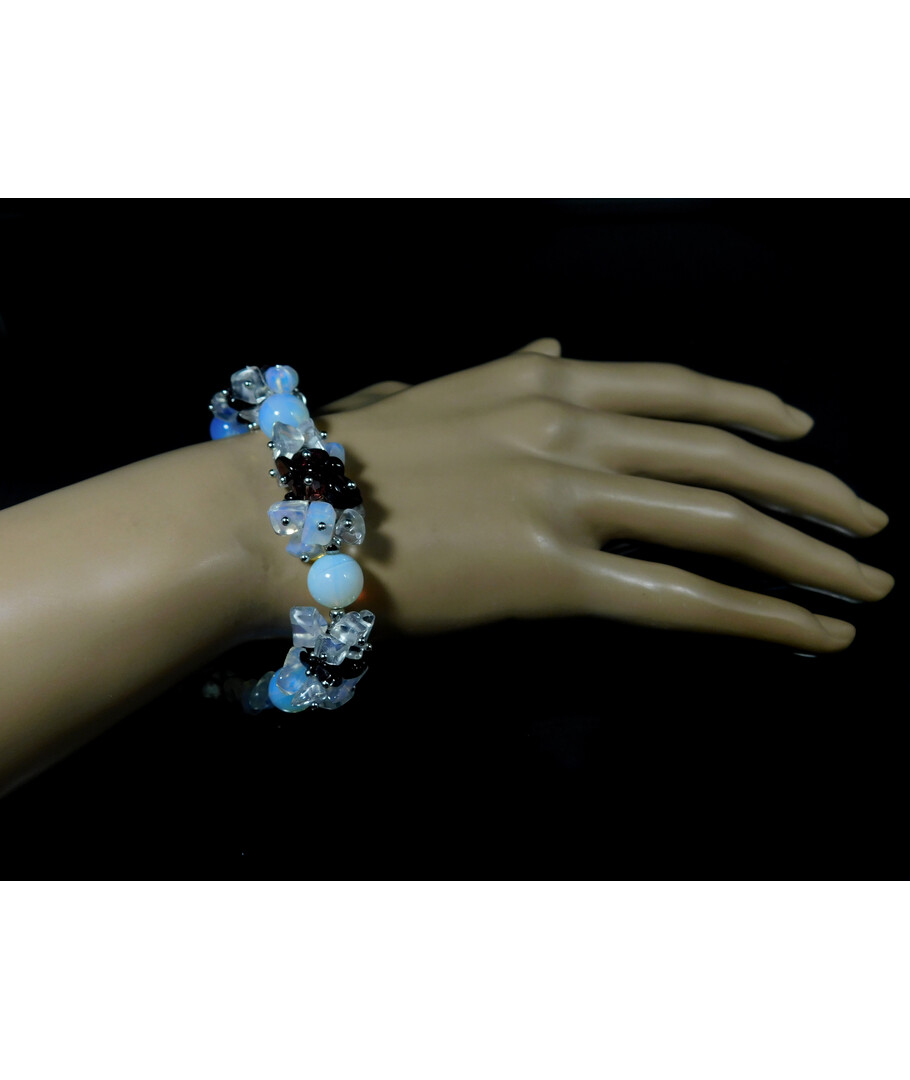 Exclusive bracelet "Moon Melody" Moonstone