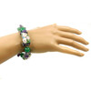 Exclusive bracelet &quot;Autumn motif&quot; Jade