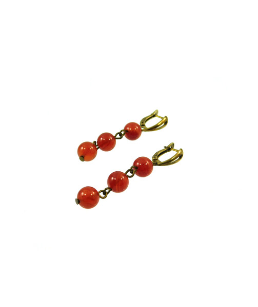 Carnelian earrings