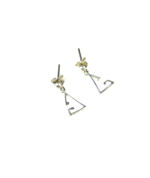 Earrings "Triangle" 10x8 mm														