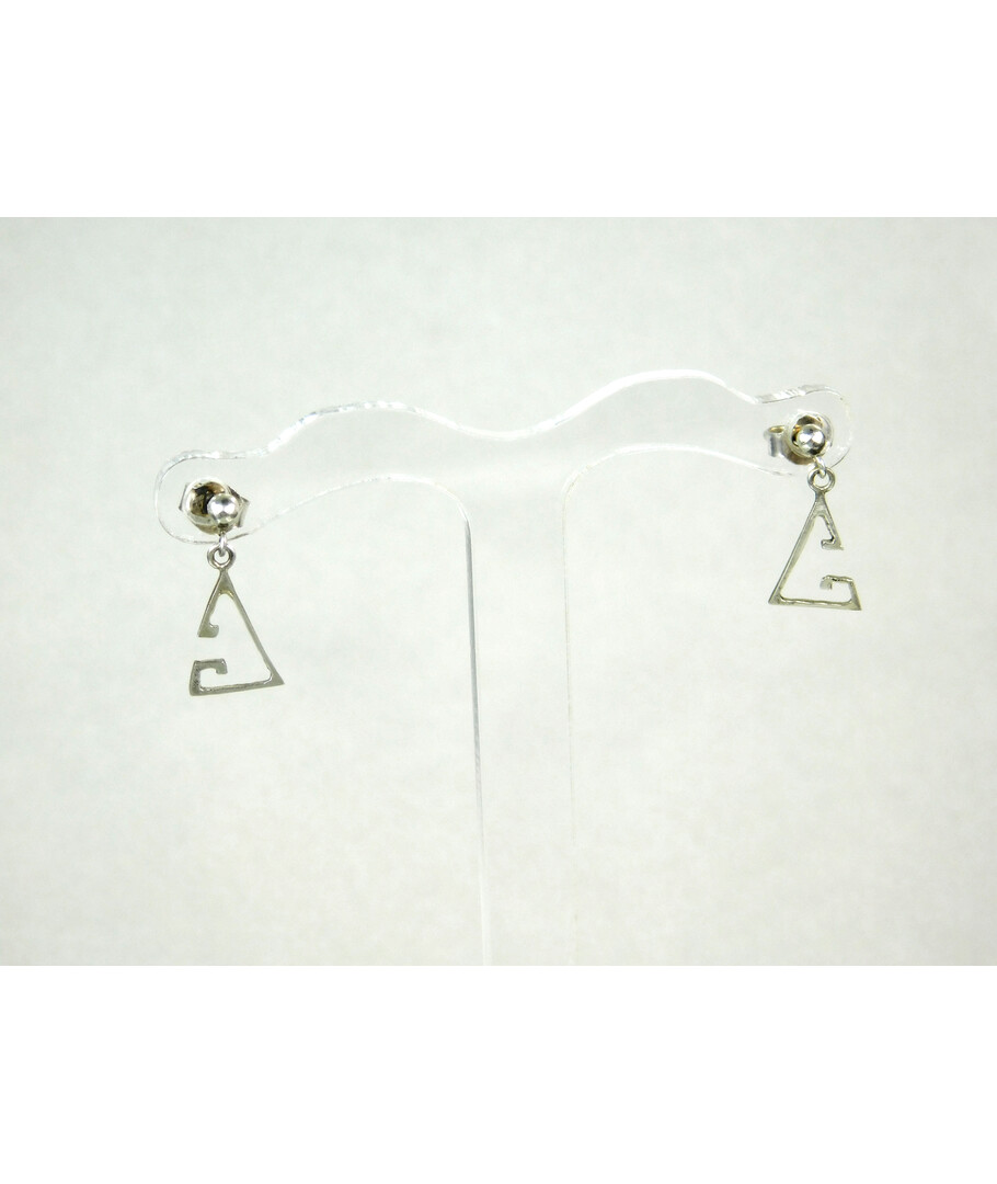 Earrings "Triangle" 10x8 mm														