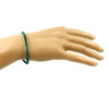 Bracelet Malachite facet 4 mm