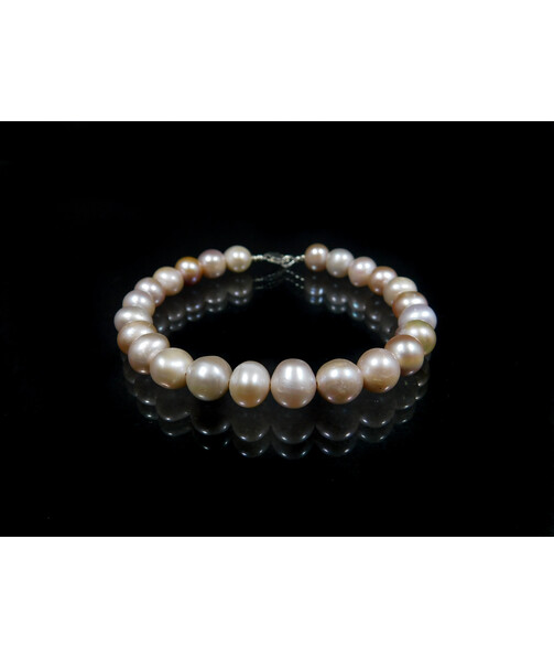 Exclusive bracelet "Pearl pink" Pearls