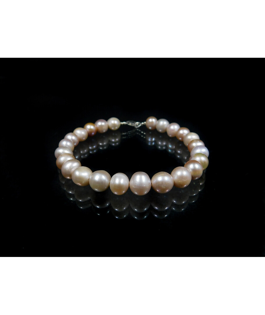 Exclusive bracelet "Pearl pink" Pearls