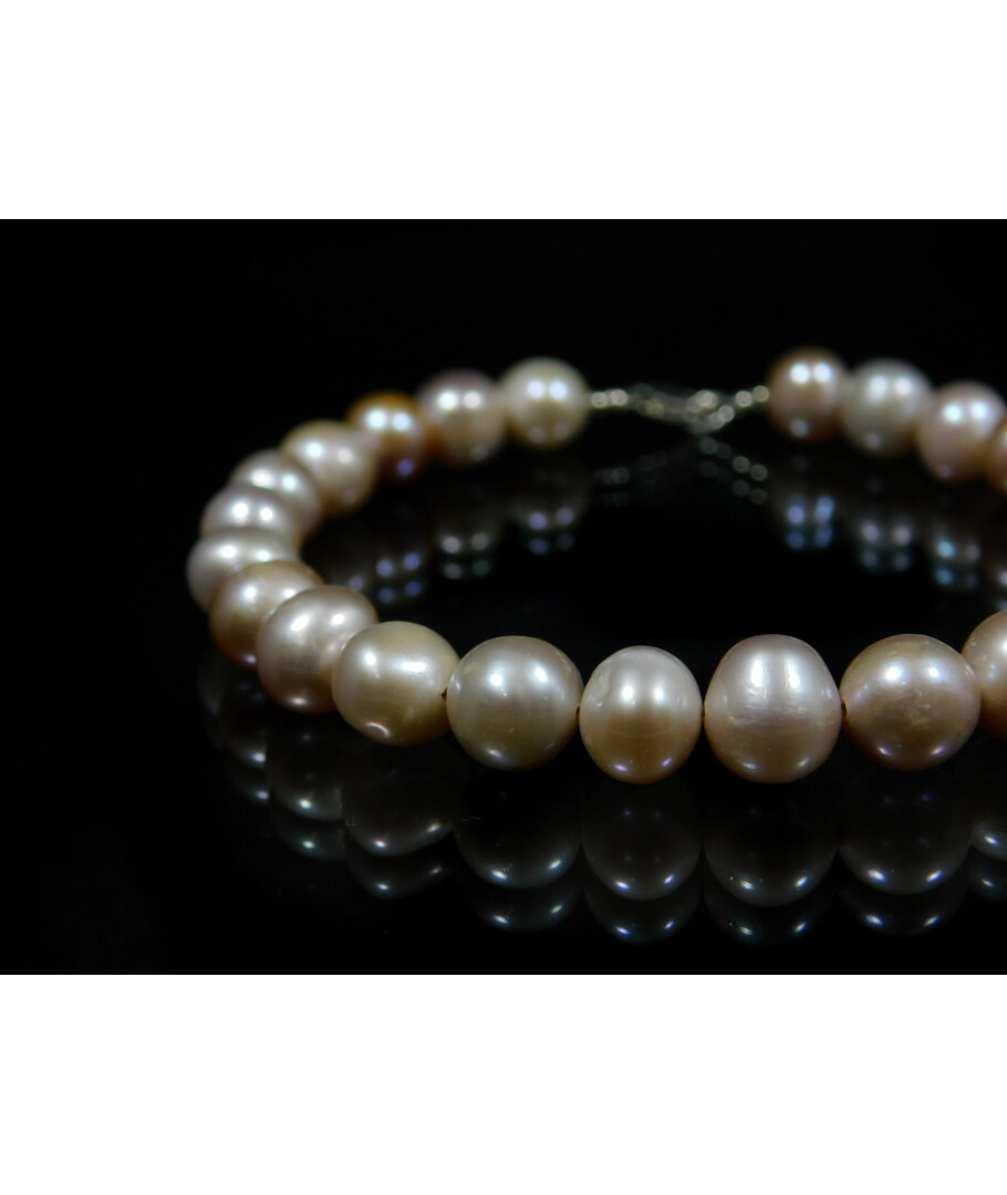 Exclusive bracelet "Pearl pink" Pearls