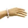 Exclusive bracelet &quot;Violia&quot; Kunzite, Pearls