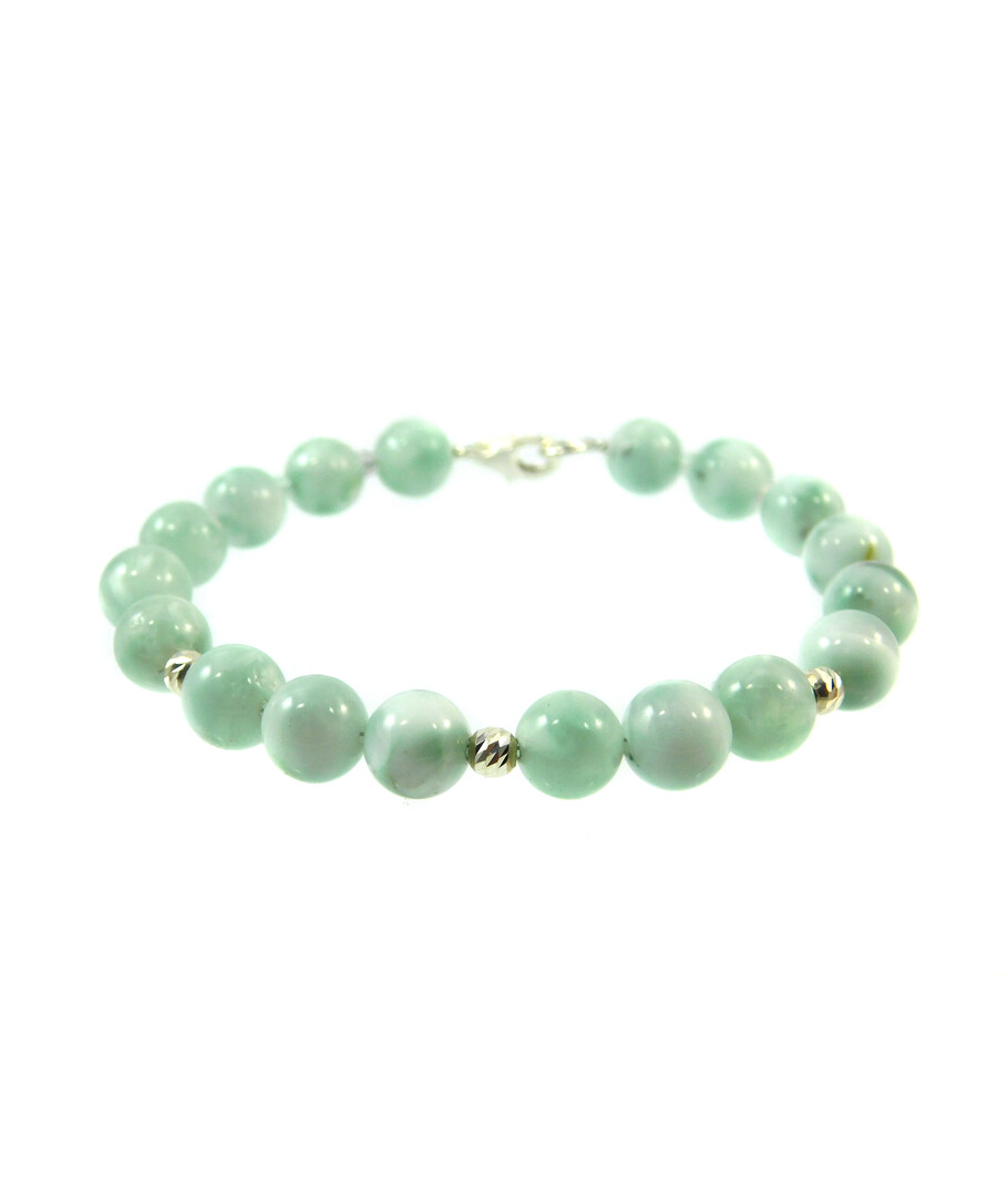 Exclusive bracelet Angelite, Fluorite