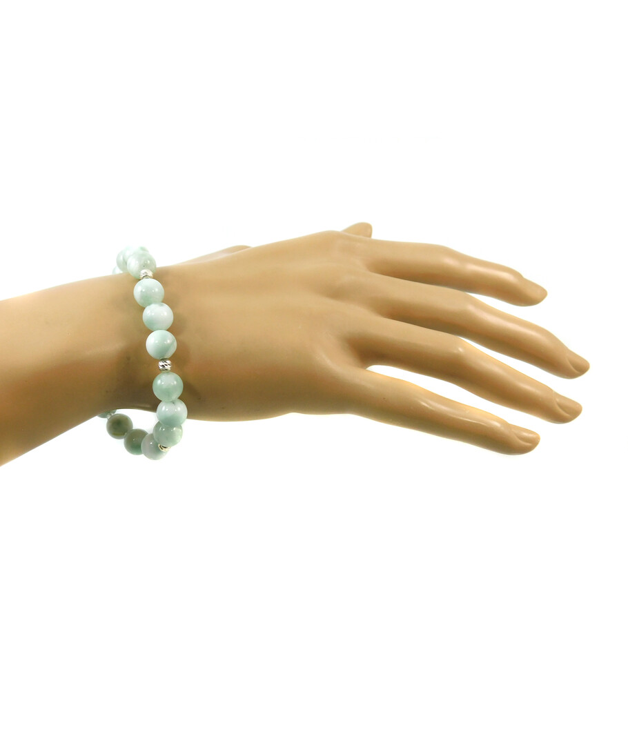 Exclusive bracelet Angelite, Fluorite