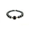 Exclusive bracelet &quot;Couple&quot; Hematite, Shungite