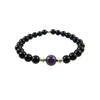 Exclusive bracelet &quot;Couple&quot; Agate, Amethyst