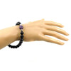 Exclusive bracelet &quot;Couple&quot; Agate, Amethyst