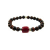 Exclusive bracelet &quot;Couple&quot; Bull&#039;s eye, Coral barrel