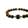 Exclusive bracelet &quot;Couple&quot; Tiger&#039;s eye, Shungite