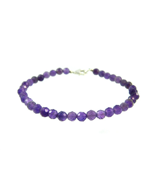 Exclusive bracelet Amethyst facet