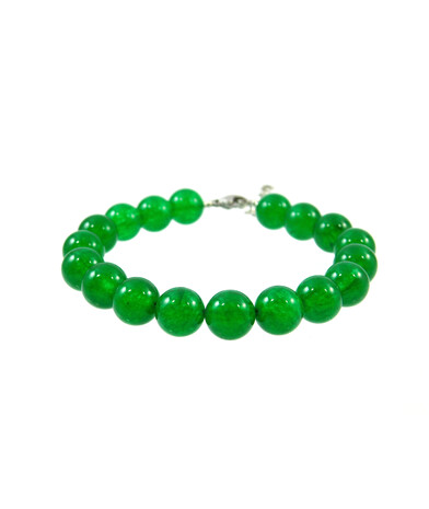 Exclusive chrysoprase bracelet