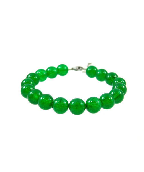 Exclusive chrysoprase bracelet