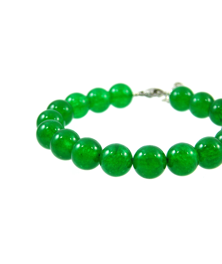 Exclusive chrysoprase bracelet