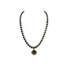 Exclusive necklace &quot;Ethnic style&quot; Garnet, Agate (&quot;Ethnic&quot; Collection)