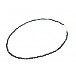 Ожерелье Шпинель грань 4 мм + серебро 