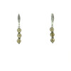 Topaz earrings 6 mm facet