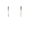 Kunzite earrings 4 mm facet