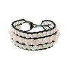 Exclusive triple bracelet &quot;Chan Lu&quot; Rose quartz