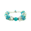 Exclusive bracelet &quot;Sea Lagoon&quot; Aquamarine