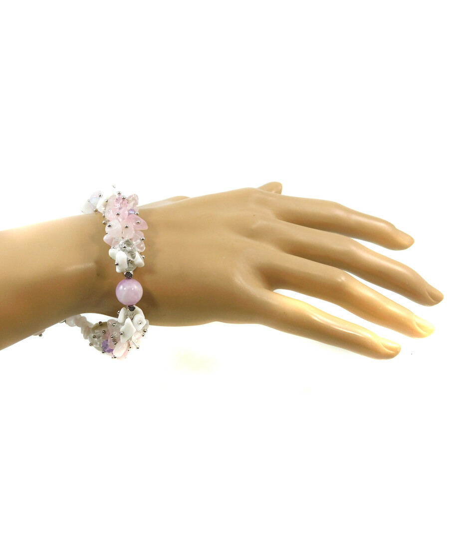 Exclusive bracelet "Pink tenderness" Kunzite