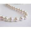 Pearl necklace, silver