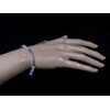 Exclusive bracelet &quot;Women&#039;s style&quot; Rock crystal facet 3.5 mm