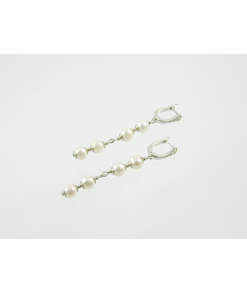 Exclusive earrings Pearls 7 mm.