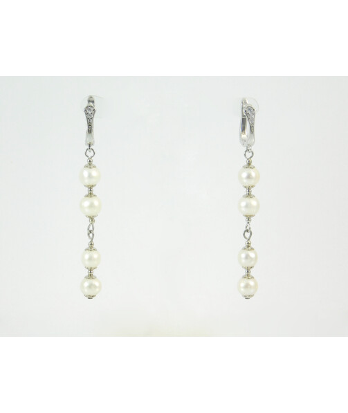 Exclusive earrings Pearls 7 mm.