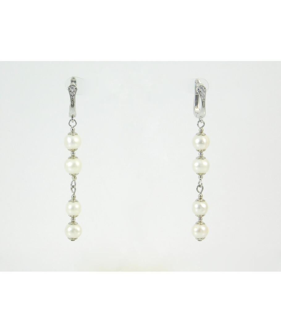 Exclusive earrings Pearls 7 mm.