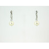 Exclusive earrings Pearls English clasp 10 mm.