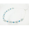 Exclusive necklace &quot;Fountain song&quot; Aquamarine