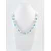 Exclusive necklace &quot;Fountain song&quot; Aquamarine