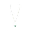 Exclusive pendant Malachite 10-3.5 mm 