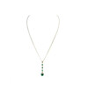 Exclusive pendant Malachite 10-3.5 mm