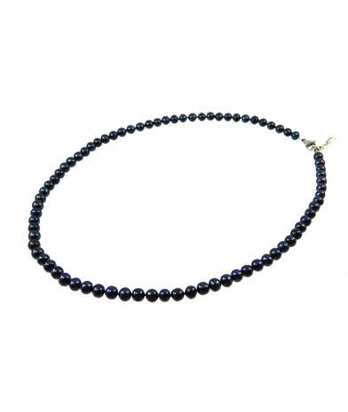 Exclusive necklace Pearls knot 6mm 55cm