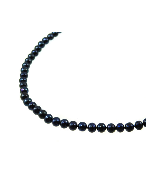 Exclusive necklace Pearls knot 6mm 55cm