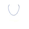 Sodalite necklace 3 mm. facet