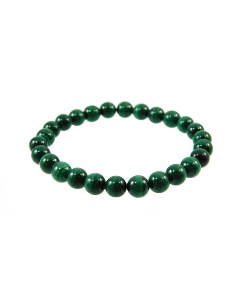 Malachite bracelet 8 mm