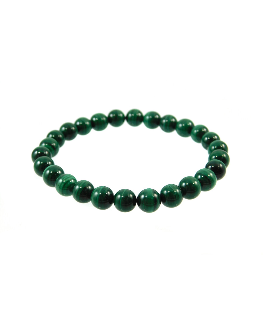 Malachite bracelet 8 mm