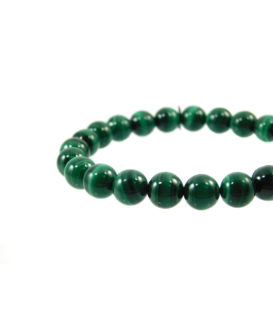 Malachite bracelet 8 mm