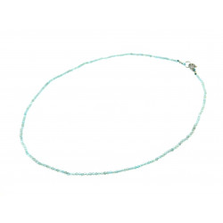 Ожерелье Апатит 2 мм грань 
