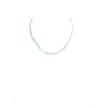 Apatite necklace 2 mm facet