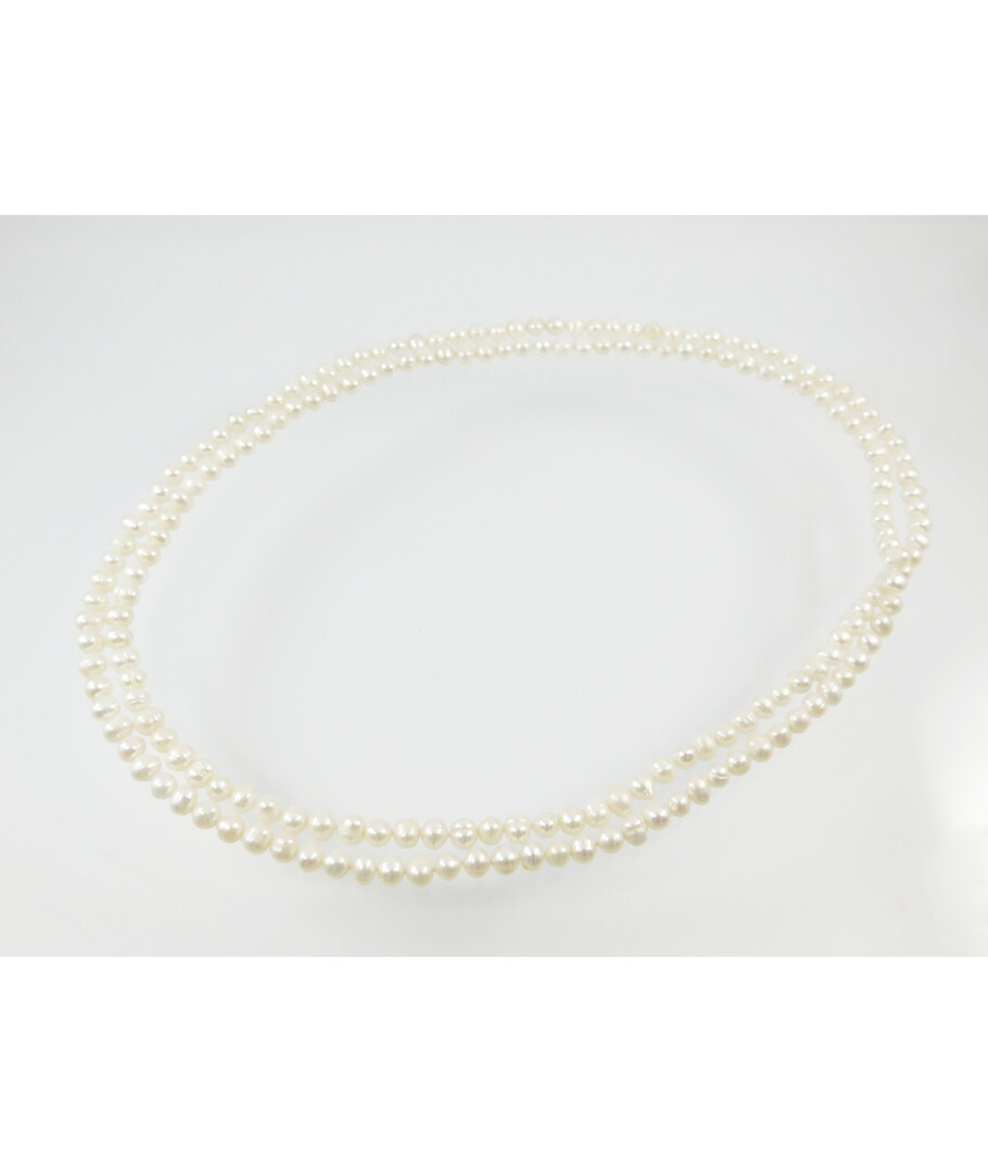 Necklace Pearls 7-8 mm white 