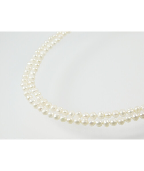 Necklace Pearls 7-8 mm white 