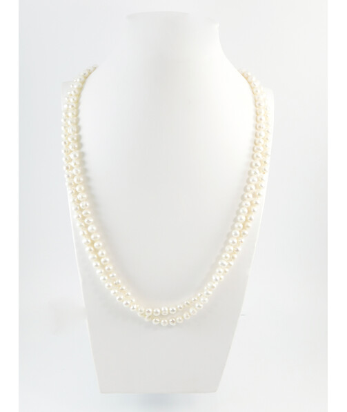 Necklace Pearls 7-8 mm white 