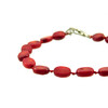 Exclusive bracelet &quot;Andy 2&quot; Coral oval 9 mm